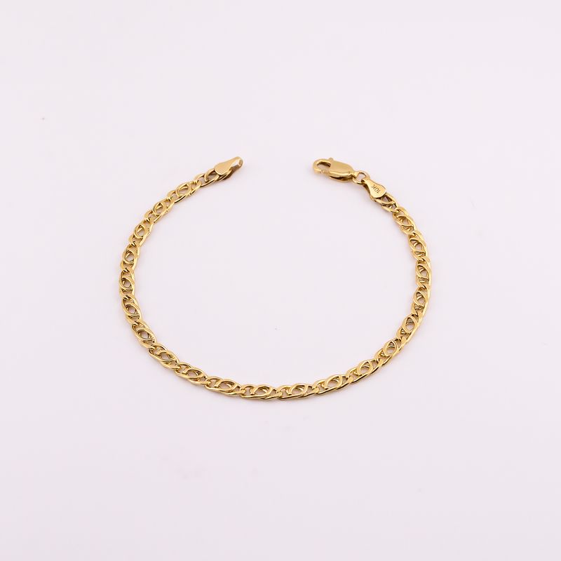 Pulso Ojo De Tigre  10k 2.2g  17cm