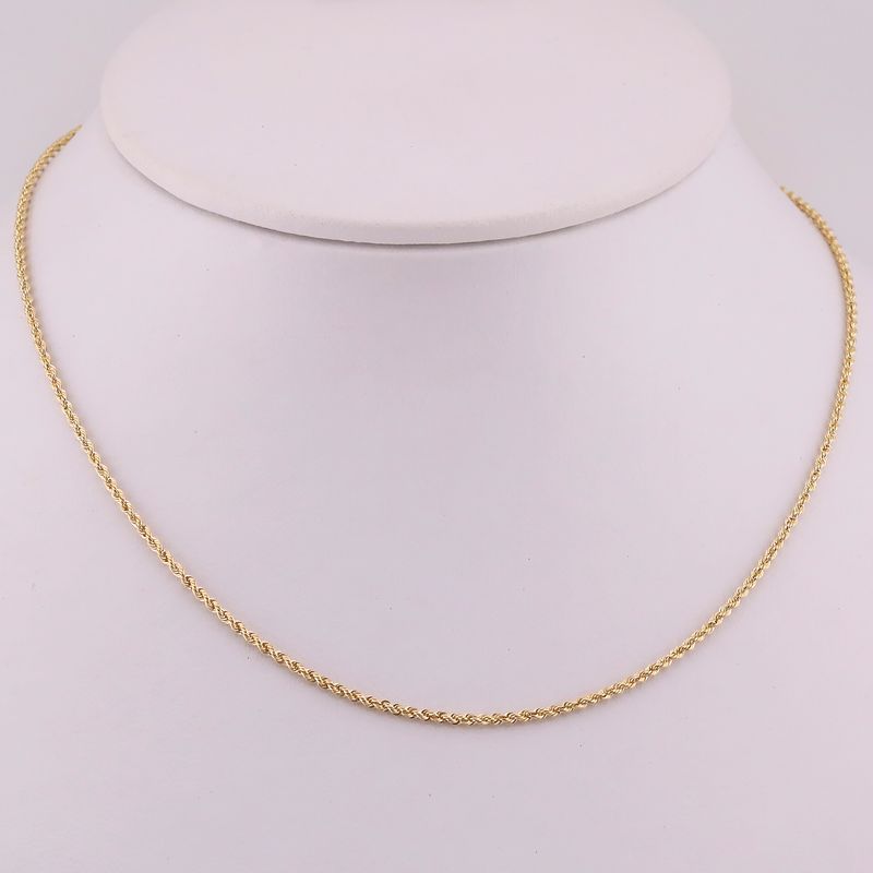 Cadena Torzal 14k 14k 1.5g 45cm