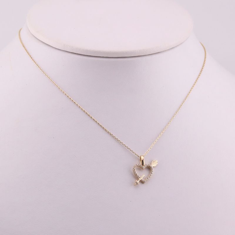 Gargantilla Crzon C/flecha 14k 1.9g