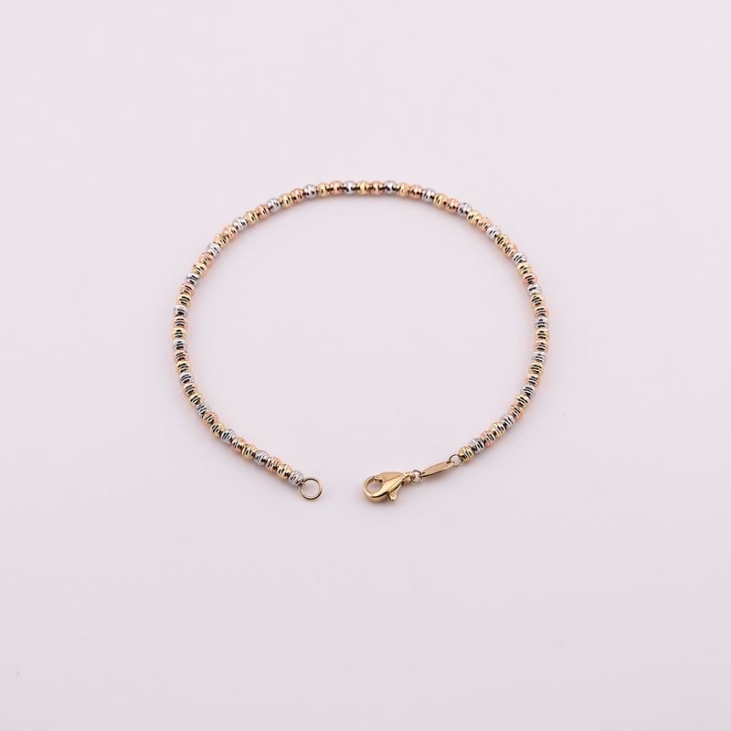 Pulsera Borlas Tnos 14k 3.8g 18cm
