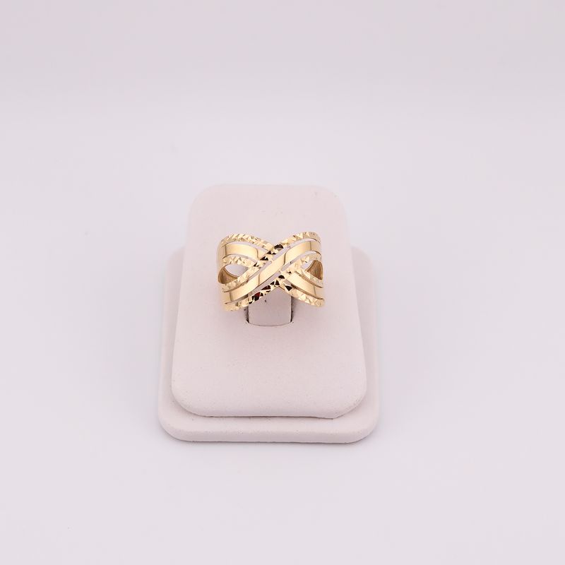 Anillo Infinito Gde. 14k 2.7g #9