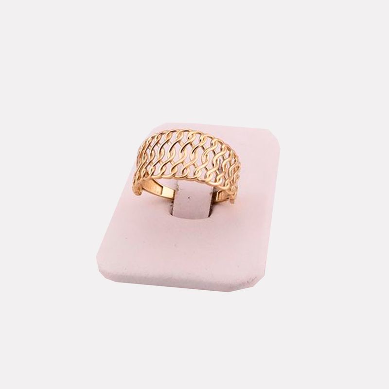 Anillo Tapetillo 14K 2.5g #8.5