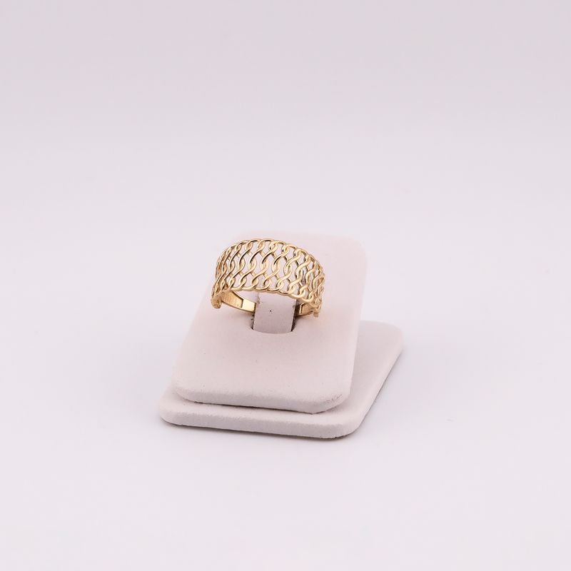 Anillo Tapetillo 14k 2.5g #8.5