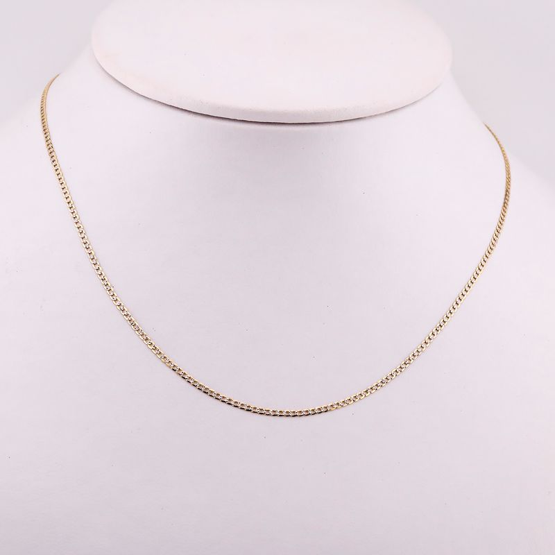 Cadena Eslabon Diam.14k 50cm 2.1g