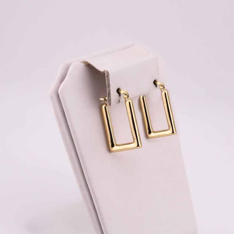 Arracada Cuadro 10k 1.9g