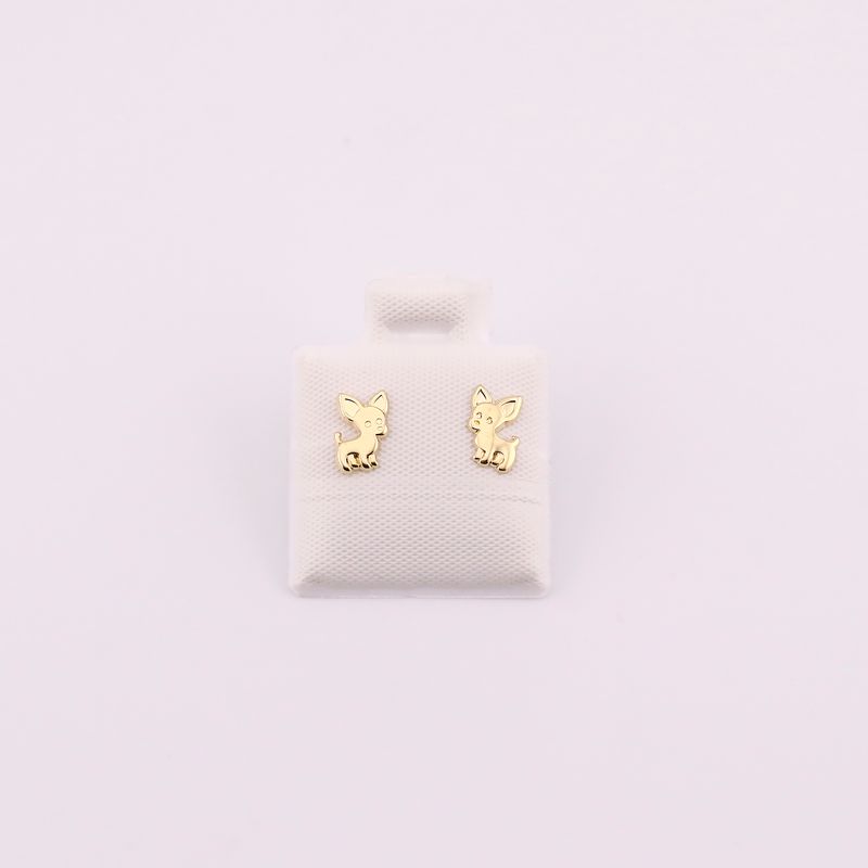 Broqueles Perrito Chihuahua 10k 0.2g