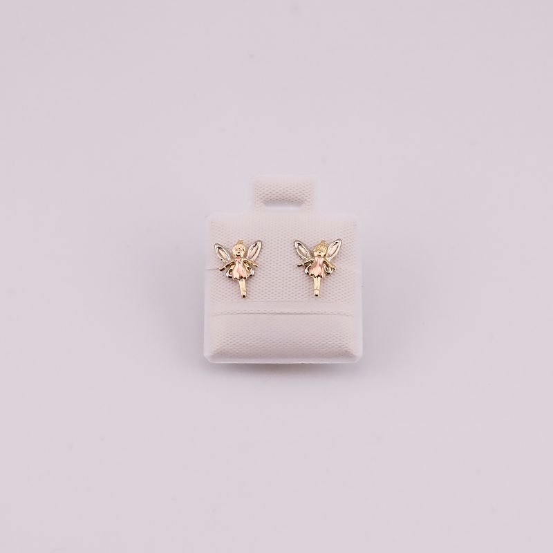 Broqueles Hada 3tnos  10k 0.2g