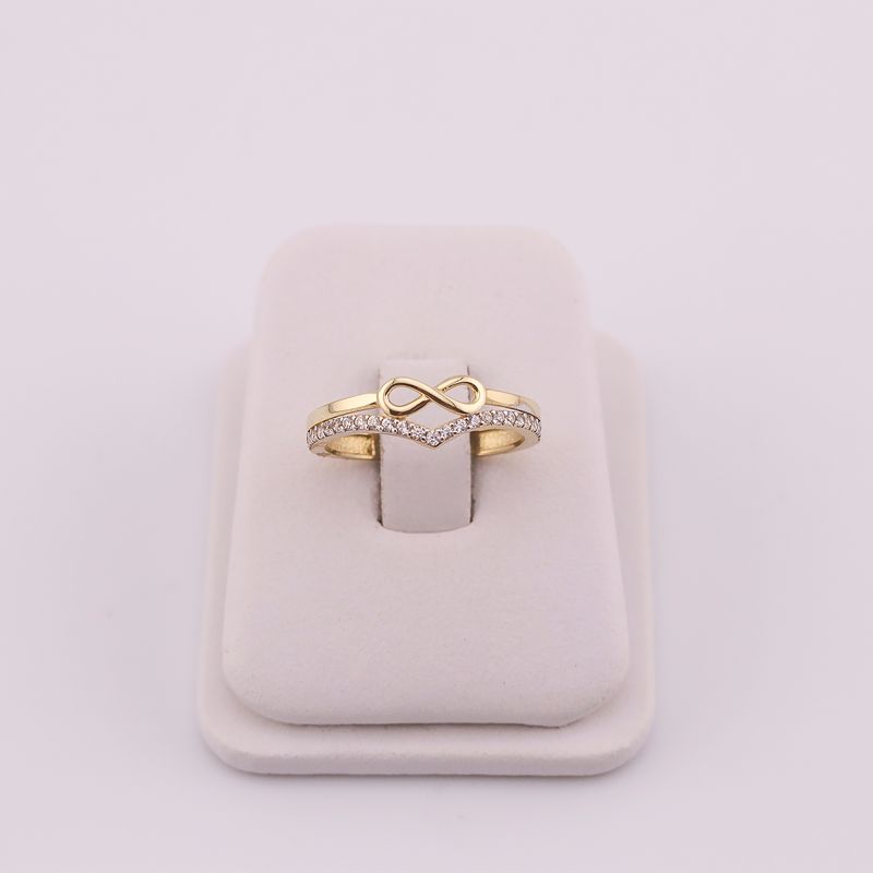 Anillo Infinito Pico C/p 10k 1.7g #7