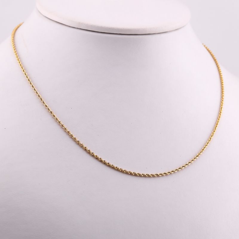 Cadena Torzal 14k 14k 1.8g 60cm