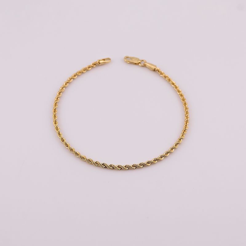 Pulso Torzal 14k 18cm 1.3g