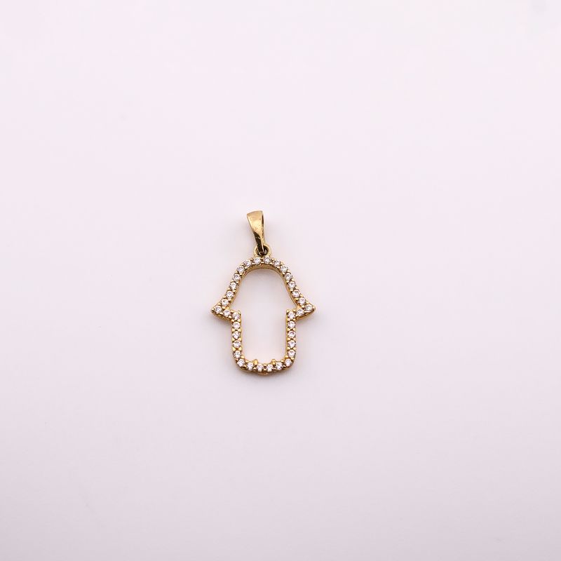 Dije Mano C/p 10k 0.7g