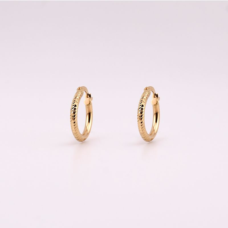 Arracadas Diaman. 14k 1.6g