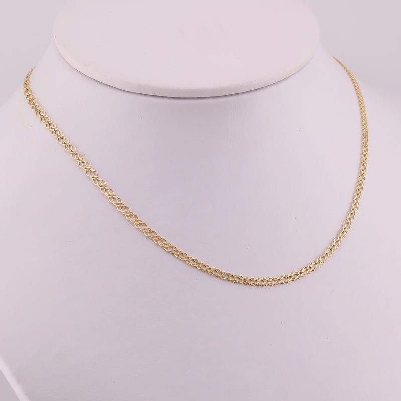 Cadena Entrelazada 14k 2.6g 60cm