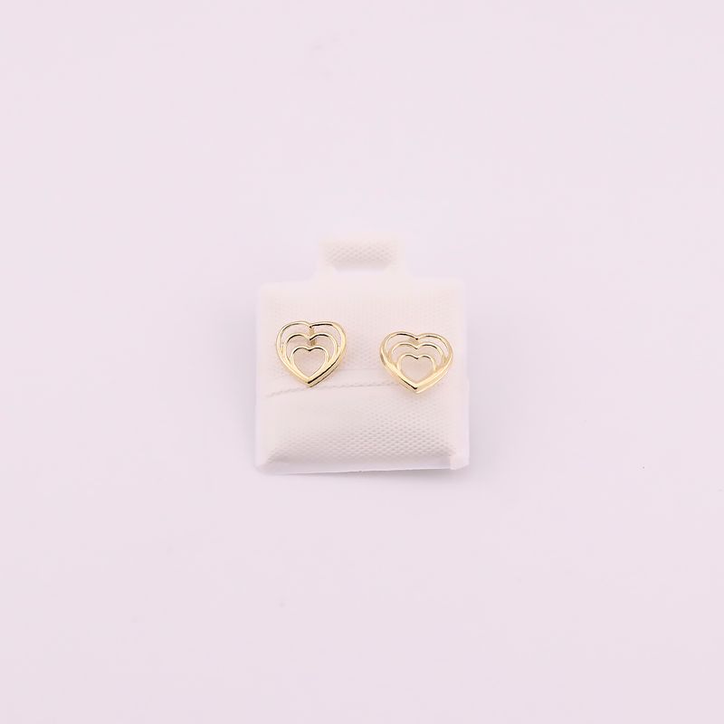 Broqueles Corazon Triple 10k 0.2g