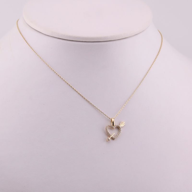 Gargantilla Crzon C/flecha 14k 1.9g