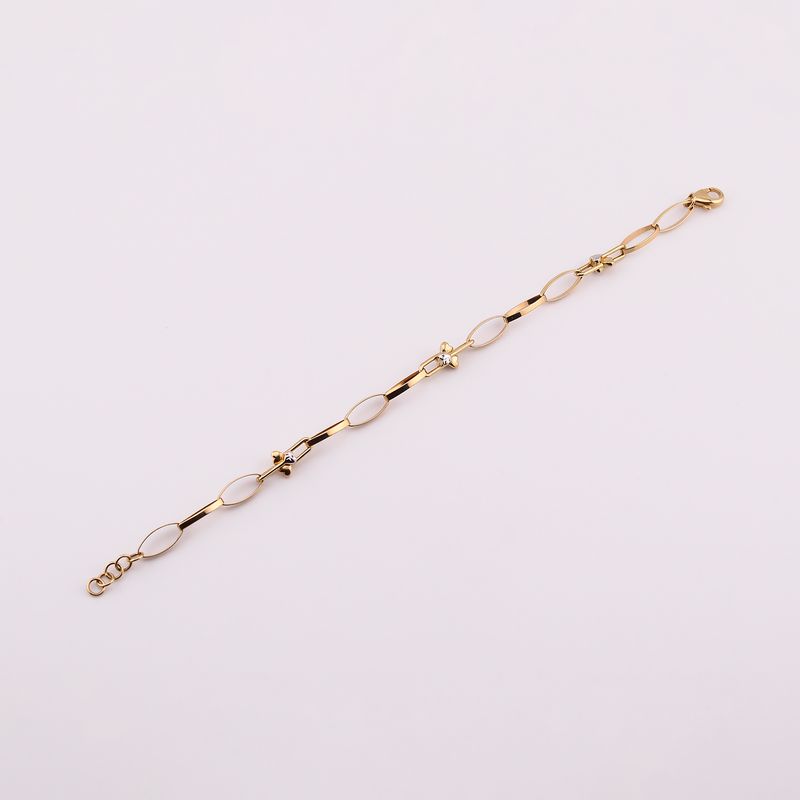 Pulso Eslabon /corazon 14k 5.6g 18cm