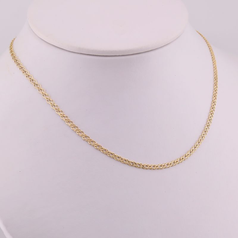 Cadena Entrelazada 14k 2.4g 55cm