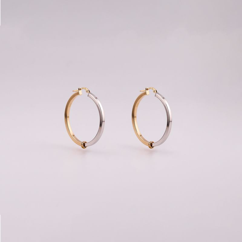 Arracadas 2 Tnos 14k 3.2g