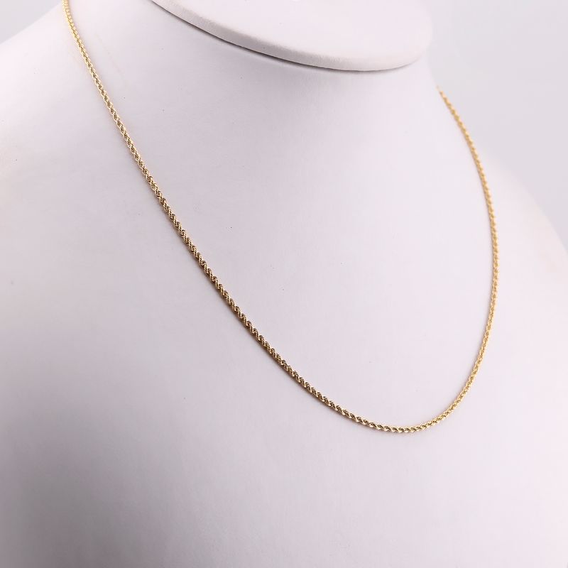 Cadena Torzal 14k 14k 1.7g 55cm