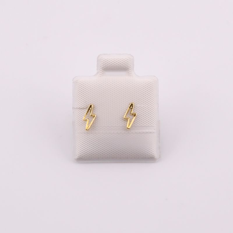 Broqueles Rayito Silueta 10k 0.1g