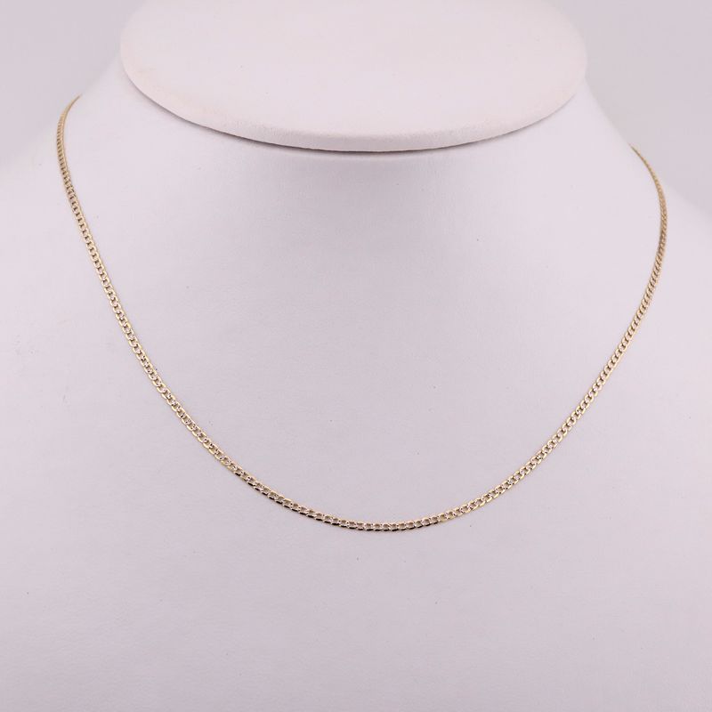 Cadena Eslabon Diam.14k 50cm 2.1g