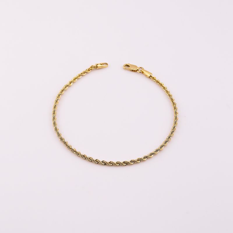 Pulso Torzal 14k 17cm 1.3g