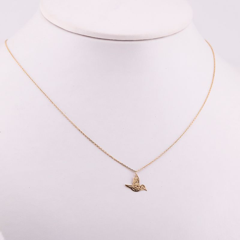 Gargantilla Colibri 14k 1.2g