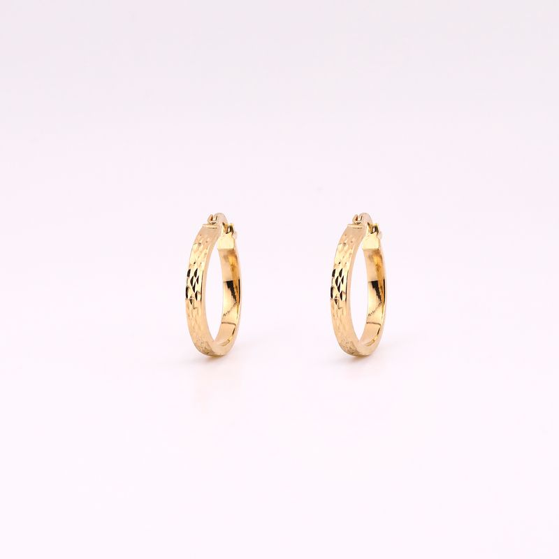 Arracadas Diaman. 14k 1.9g