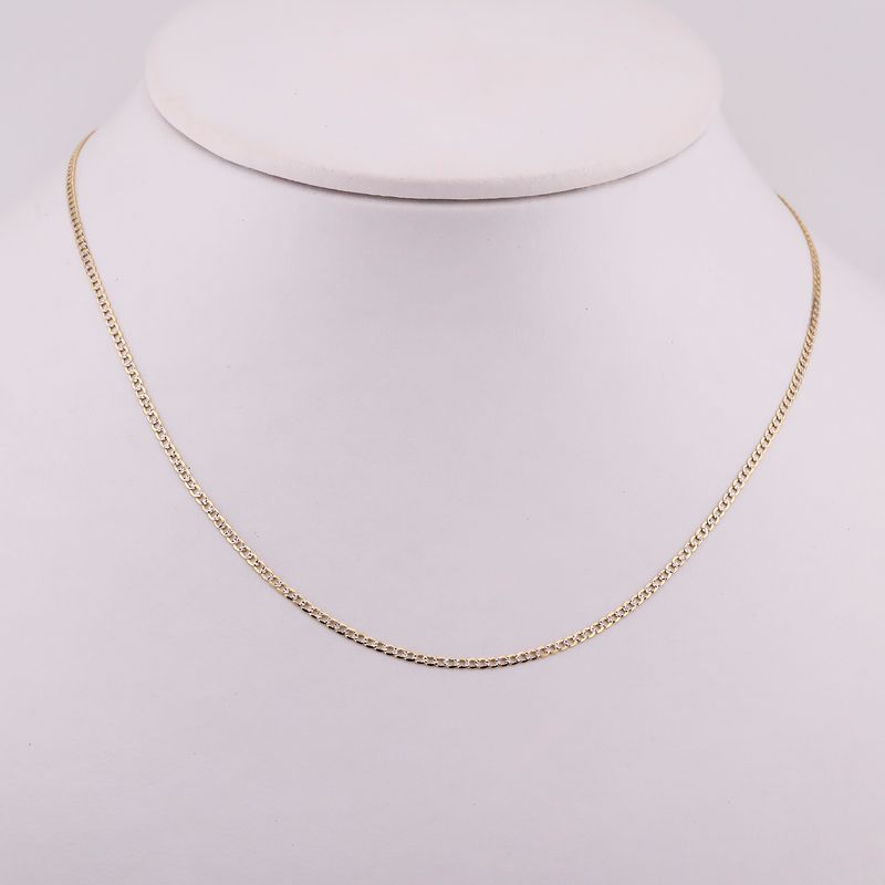 Cadena Eslabon Diam.14k 55cm 2.2g