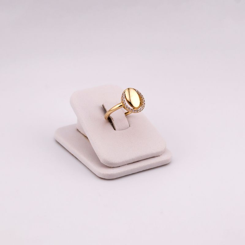 Anillo Ovalo C/p Bca 10k 1.4 #7