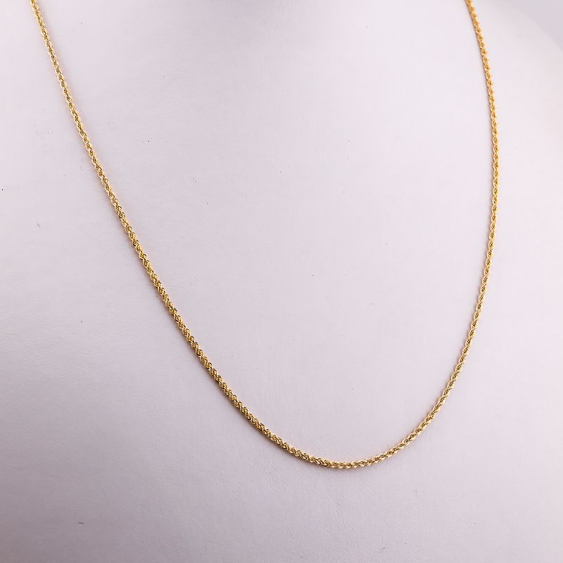 Cadena Torzal 14k 14k 1.5g 45cm