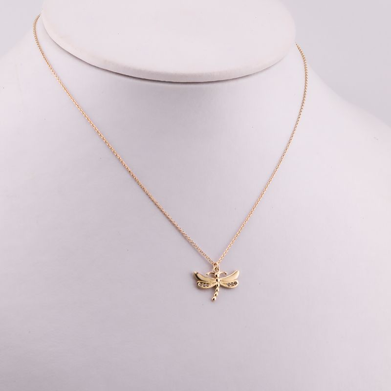 Gargantilla Libelula C/p 10k 1.8g