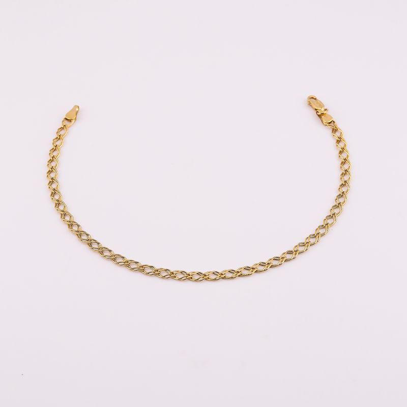 Pulso Entrelazado 14k 1.6g 20cm