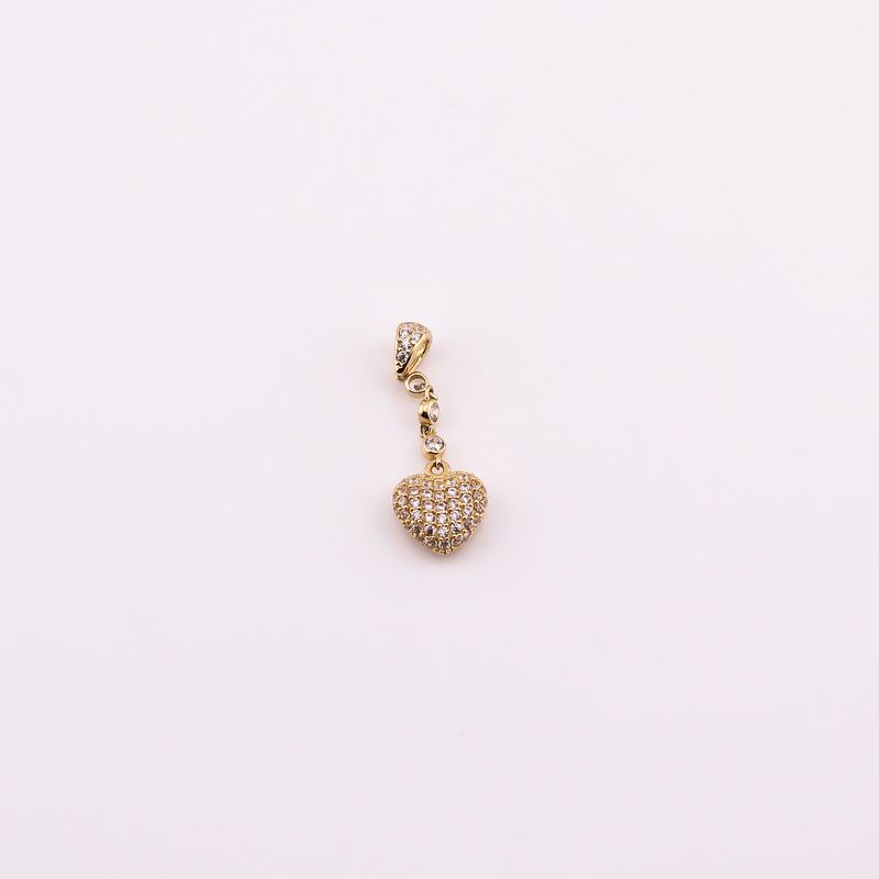 Dije Linea Corazon 14k 1.4g