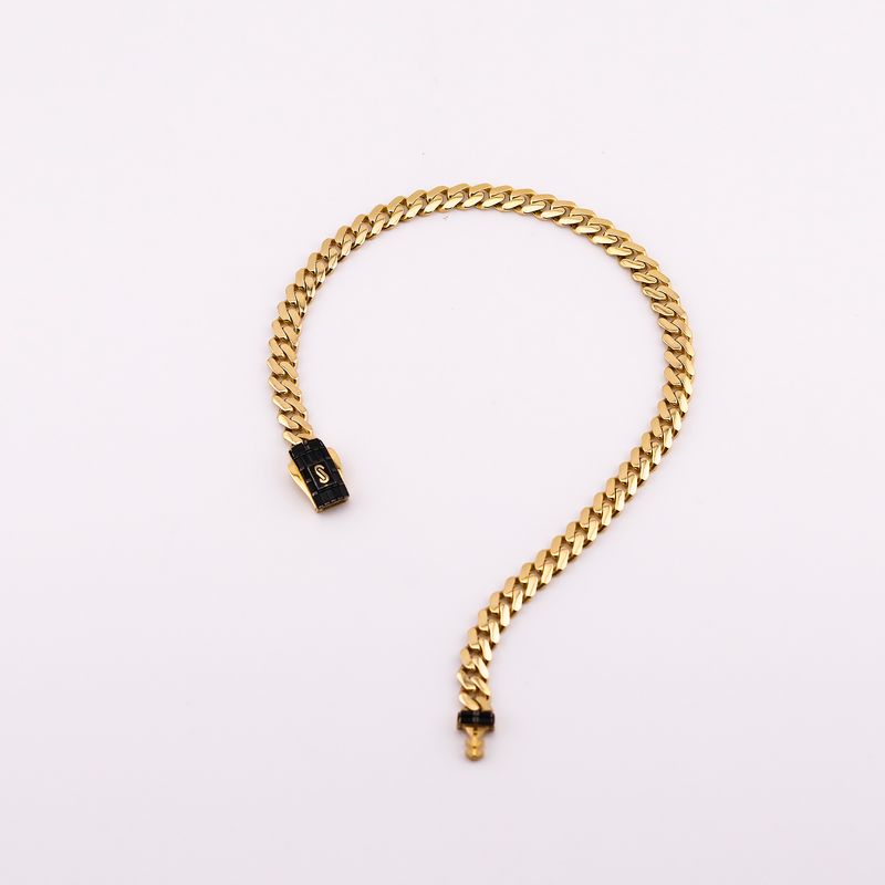 Pulso Monaco C/p Negra  10k 5.9g 20cm