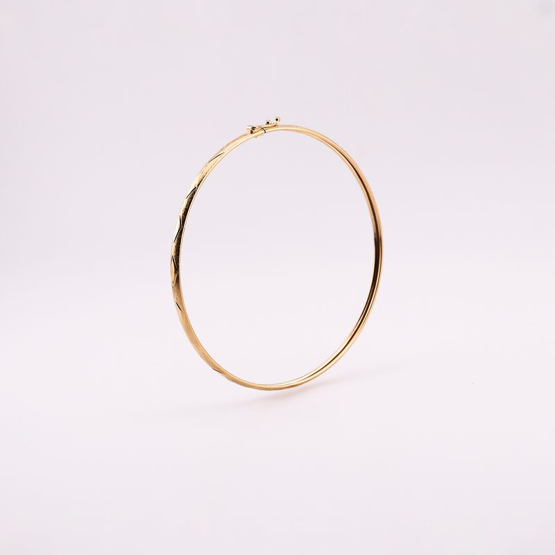 Aro Relimado 14k 3.4g