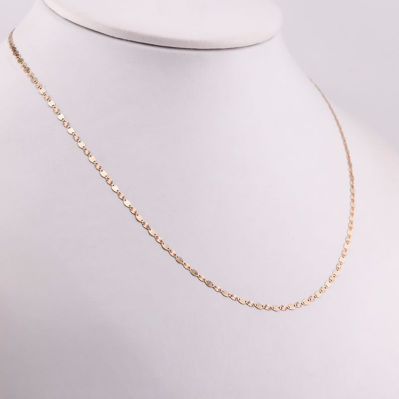 Cadena Mixta 14k 1.6g 55cm