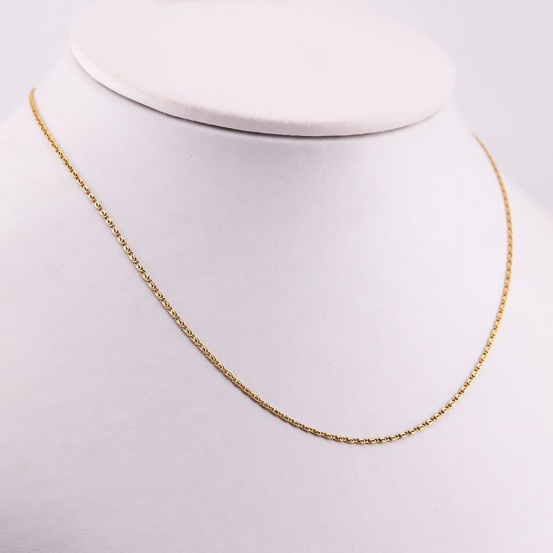 Cadena Ojo De Tigre  14k 2.2g 50 Cm