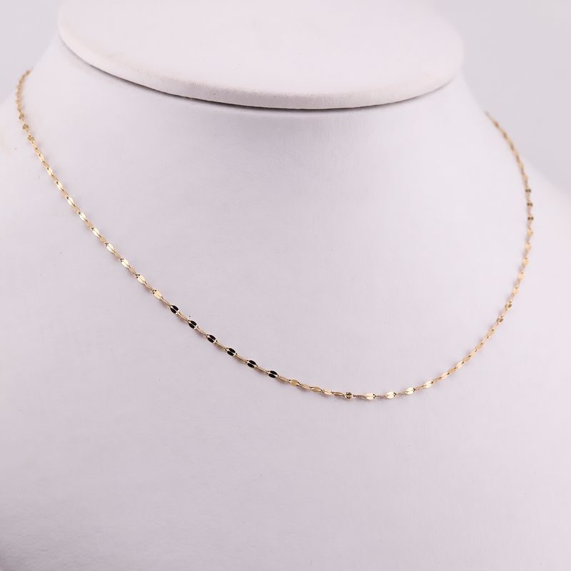 Cadena Granito Tns. 14k 0.8g 45cm