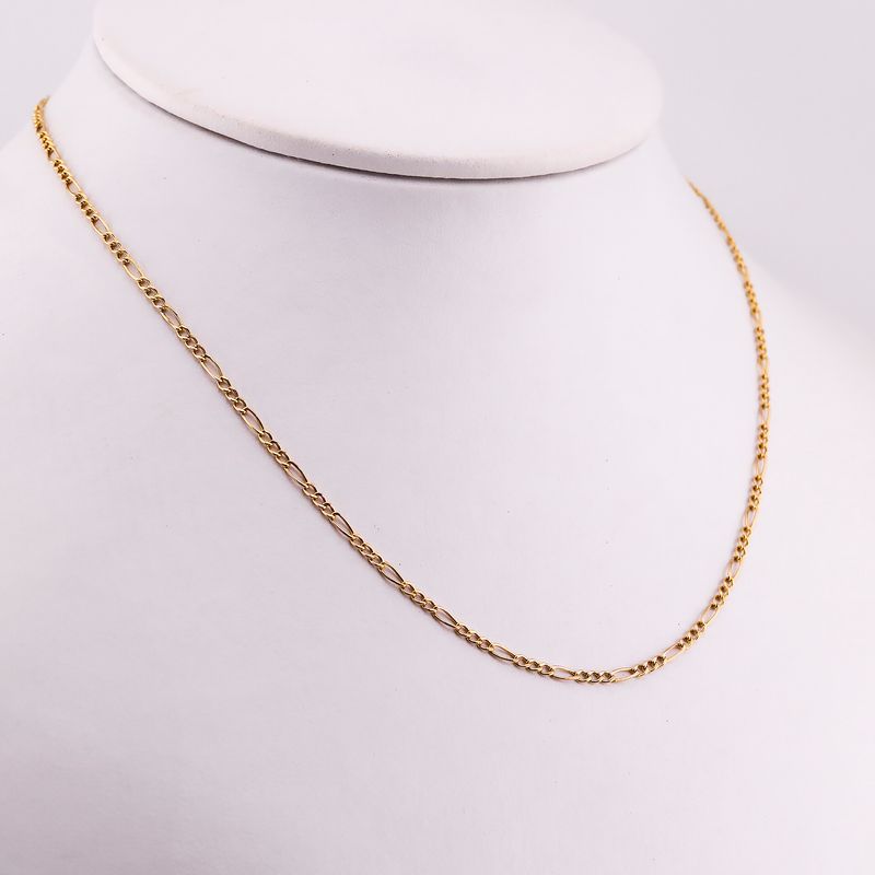 Cadena Eslabon 3x1 14k 1.6g 45cm