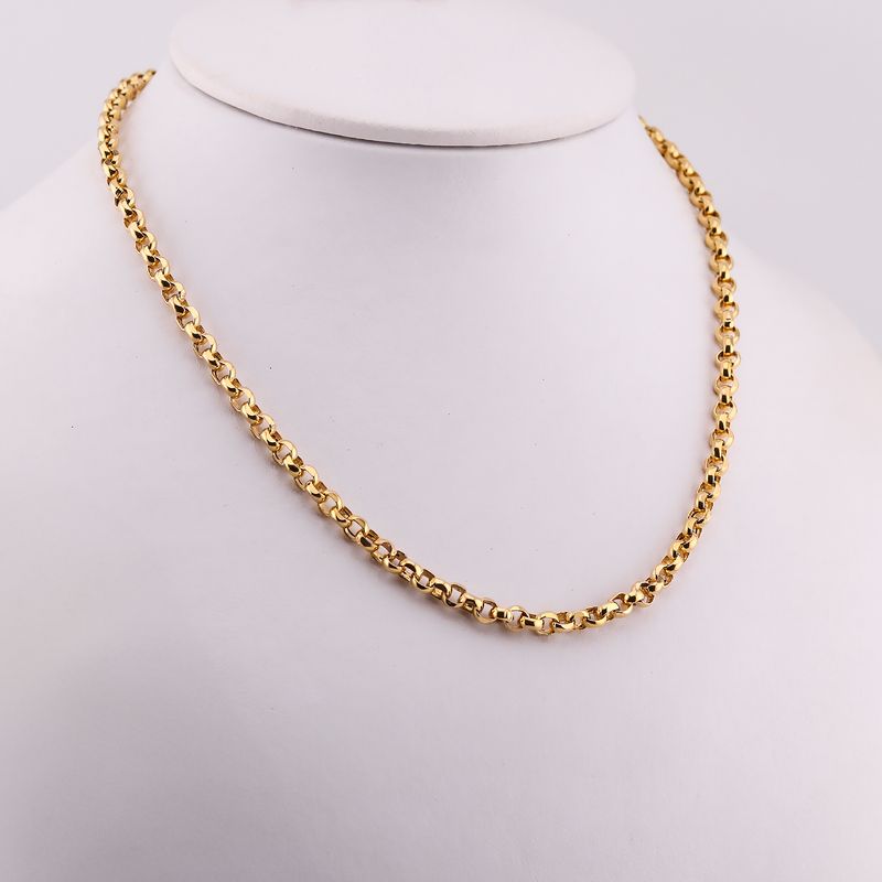 Cadena Eslabon Inv. 14k 14.1g 55cm