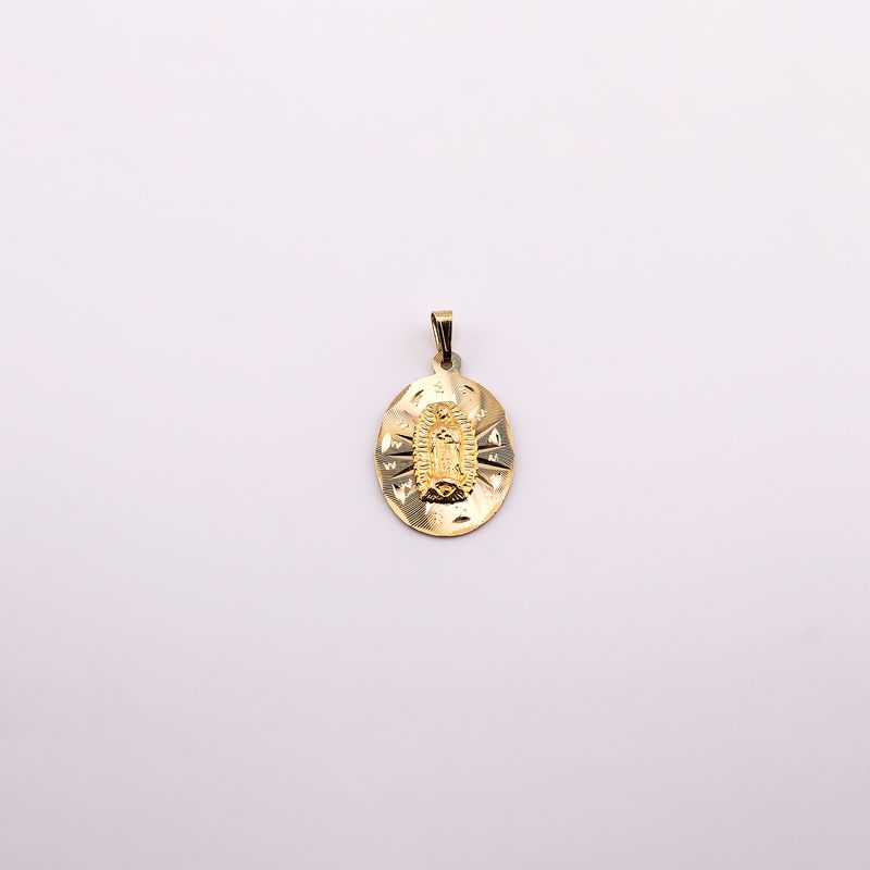 Dije Virgen Ovalo  14k 3.5g