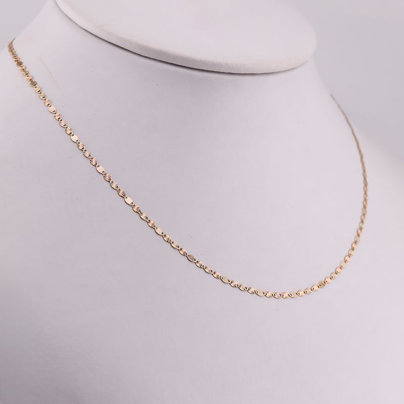 Cadena Mixta 14k 1.6g 50cm