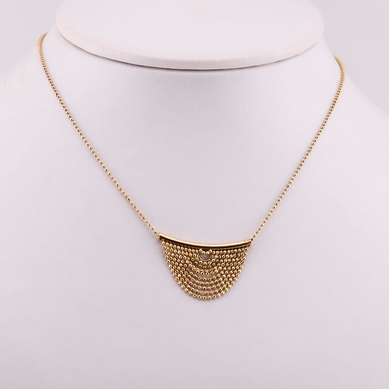 Gargantilla Ptos. 14k 4.2g