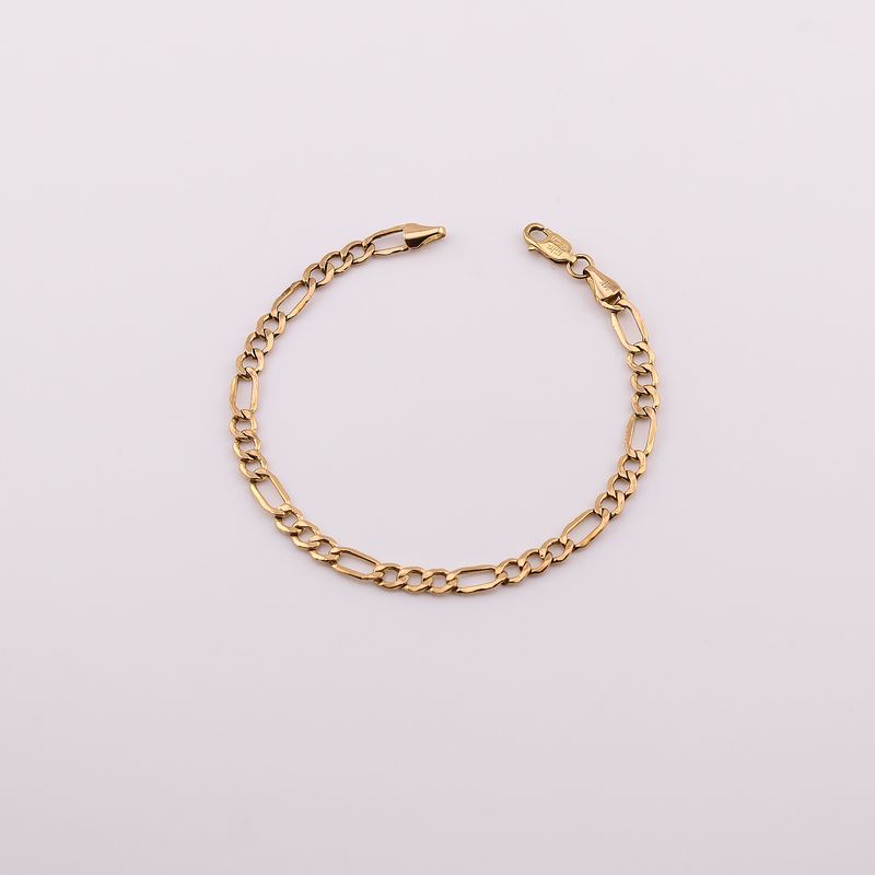 Pulso Eslabon 3x1 14k 2.7g 16cm