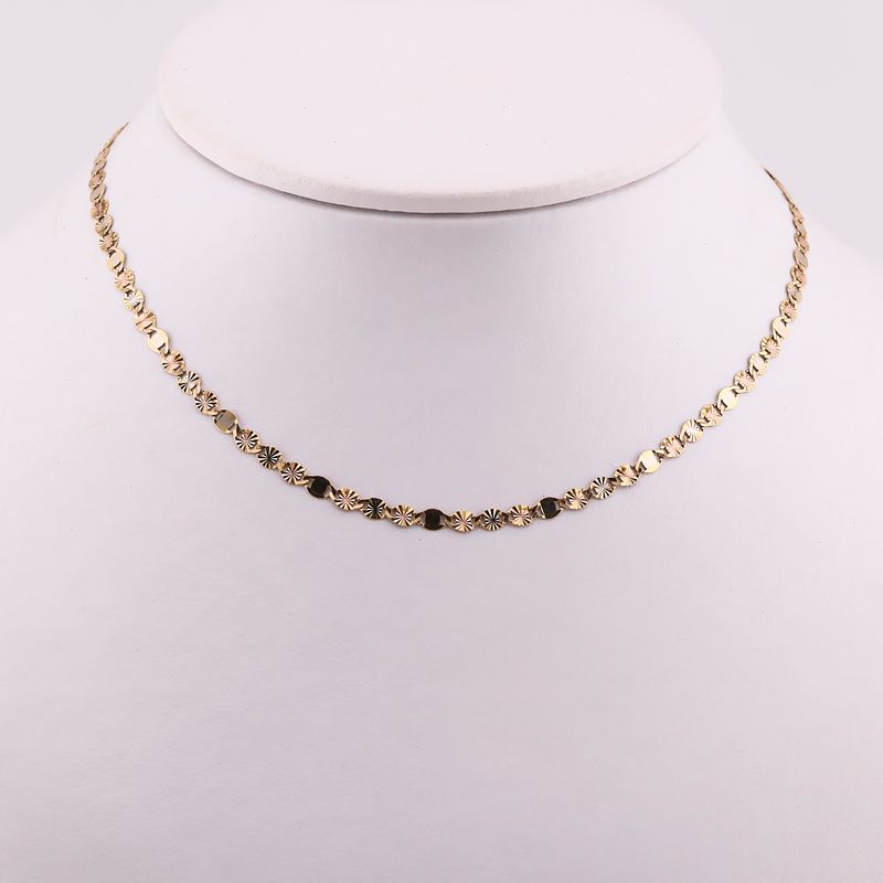 Cadena Mixta 14k 3.6g 50cm