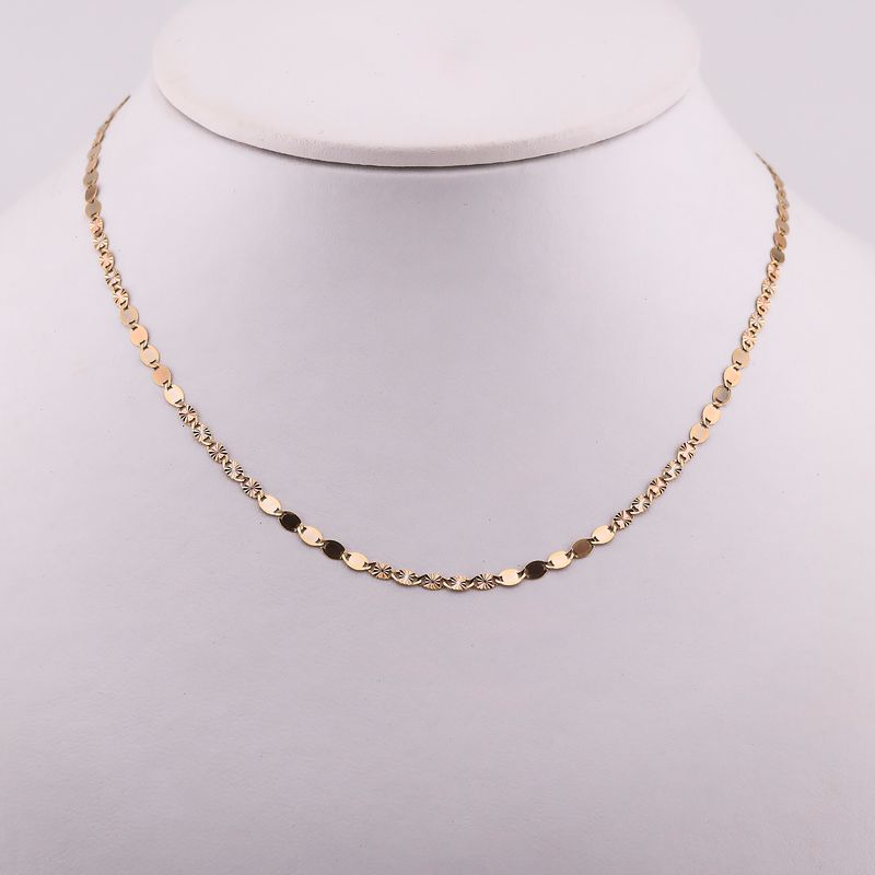 Cadena Mixta  14k 2.9g 50cm