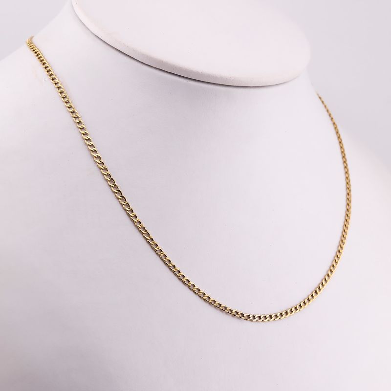 Cadena Eslabon 14k 2.6g  60cm