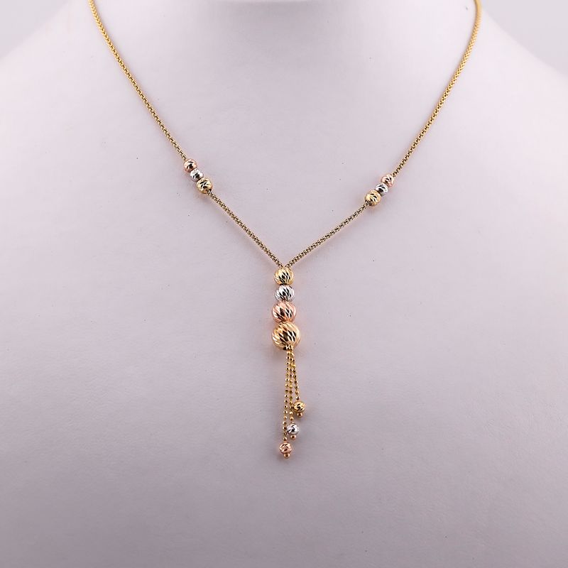 Gargantilla Bor. Relim. 14k 4.6g 45cm