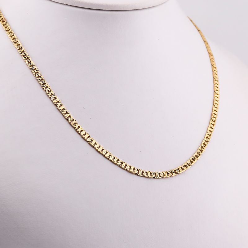 Cadena Escalera 14k 13.6g 55cm